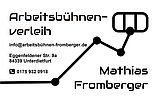 Logo Arbeitsbühnenverleih Fromberger