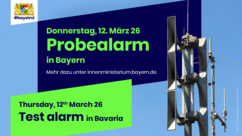 Probealarm in Bayern