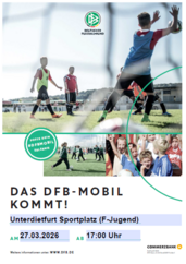 Das DFB Mobil kommt am 27. März 2026 nach Unterdietfurt