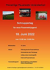 FFW Unterdietfurt - Schnuppertag für Feuerwehrjugend am Samstag, 18. Juni 2022